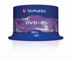 Verbatim VB-DPR47S3A (Verbatim [43550] DVD+R 16X 4.7GB 50 Pack Spindle Matt Silver)