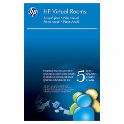 HP WF722A (*Non Cancellable/Non Returnable [NCNR]* HP VIRTUAL ROOM 5 PEOPLE MTG 1 YR)