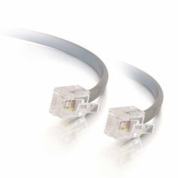 C2G 5m RJ11 6P4C Straight Modular Cable signal cable Grey (C2G 5m RJ11 6P4C Straight Modular Cable signal cable Grey)