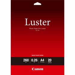 Canon LU-101 Luster Photo Paper Pro A4 - 20 Sheets (LU-101 A4 20 SHEETS - LUSTER PAPER)