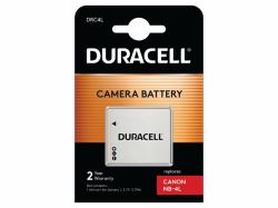 Duracell Camera Battery - replaces Canon NB-4L Battery (Digital Camera Battery 3.7V 720mAh)