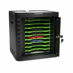 Kensington Charge & Sync Cabinet, Universal Tablet — Black (^CHARGE AND SYNC UNIVERSAL CABINET)