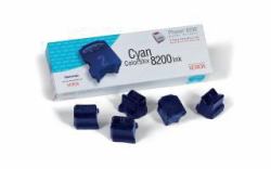 Xerox GENUINE 5 CYAN COLORSTIX 8200 INK ink stick (TEKX PHASER 8200 CYAN TONER TEKTRONIX PHASER 8200 5 CYAN COLOUR STIX)
