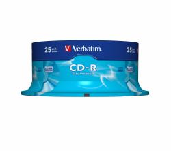 Verbatim CD-R Extra Protection 700 MB 52x 25 pc[s] (VERBATIM CD-R 700MB 52X EXTRA PROTECTION SURFACE 25 PK SPIND)
