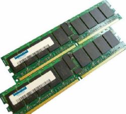 Hypertec 4GB DIMM [Kit x 2 PC2-5300] [Legacy] memory module 2 x 2 GB DDR2 240-pin DIMM (A Hypertec Legacy HP equivalent 4 GB Kit Dual rank - registered ECC DDR2 SDRAM - DIMM 240-pin 667 MHz [ PC2-5...
