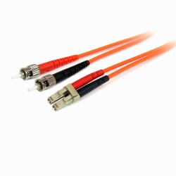 StarTech.com 3m Fiber Optic Cable - Multimode Duplex 62.5/125 LSZH Fiber Jumper Cord - LC/ST (CABLE DE ORANGE DE 3M MULTIMODO - DUPLEX FIBRA LC ST 62.5/125 IN)
