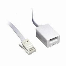 Cables Direct 88BT-015 telephone cable 15 m White (CDL 15m BT Extension Cable)