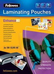 Fellowes Glossy Pouches A5 100 pcs. 80mµ laminator pouch (Fellowes 53060 IL A5 80Mic Pouch 100pk)