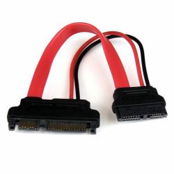 StarTech.com 6in Slimline SATA to SATA Adapter with Power - F/M (6IN SLIMLINE SATA TO SATA ADAPT - W/ POWER SLIM SATA TO SATA F/M)