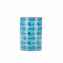 Zebra 5319 Wax thermal ribbon 74 m Black (RIBBON 2300 WAX 56.9MM - 74 METERS C-12.7MM BOX OF 12)