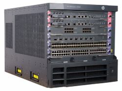 HPE 12504 AC network equipment chassis Black (HP 12504 AC Switch Chassis)