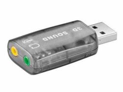 Microconnect 68878 audio card 2.0 channels USB (USB - Soundcard 2.0 - Win2000, XP, Vista, Win 7. - Warranty: 60M)