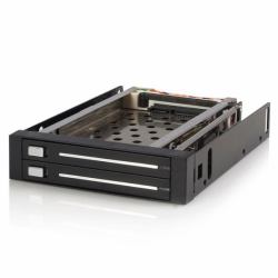 StarTech.com 2 Drive 2.5in Trayless Hot Swap SATA Mobile Rack Backplane (3.5IN TRAY-LESS DUAL 2.5IN SATA - HD HOT-SWAP BAY IN)