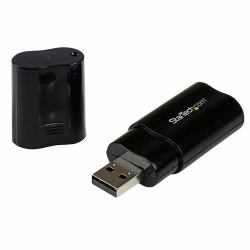 StarTech.com USB Stereo Audio Adapter External Sound Card (USB STEREO AUDIO ADAPTER - EXTERNAL SOUND CARD)