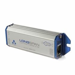 Veracity LONGSPAN Camera Network transmitter Blue, Metallic (LONGSPAN - with extended POE in and POE - out - Warranty: 60M)