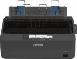Epson LX-350 Dot Matrix Printer (Epson LX-350 Dot matrix printer, 9 pins, 80 column, original + 4 copies, 347 cps HSD [10 cpi], Epson ESC/P - IBM 2380+ emulation, 3 fonts, 8 BarCode fonts, 3 paper ...