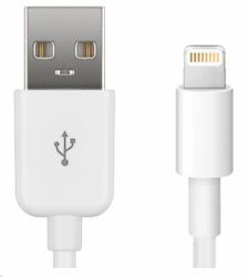 Microconnect LIGHTNING2 lightning cable 2 m White (Lightning Cable MFI 2m, White - 8Pin Lightning - USB A Male - Charging & Syncing, 2.4A - Warranty: 300M)