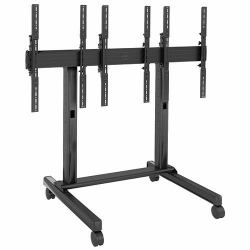 Chief LVM3X1UP multimedia cart/stand Black Flat panel (FUSION 2X2 BOLT-DOWN VIDEO WALL)