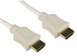 Cables Direct HDMI, 5m HDMI cable HDMI Type A [Standard] White (CDL 5m High Speed HDMI - White)