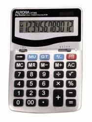 Aurora DT303 calculator Desktop Basic Silver (Aurora DT303 Desk Calculator)