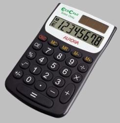 Aurora EC101 calculator Pocket Basic Black (Aurora EC101 Handheld Calculator)