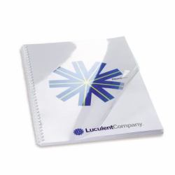 GBC Binding Covers HiClear A4 300 Micron (GBC CE013080E HiClear A4 300Micron PVC Binding Covers 100pk)
