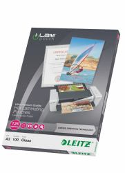 Leitz iLAM Ultra-premium Glossy A3 Laminating Pouches with UDT, 125 microns, Pack of 100 (Leitz 74880000 A3 UDT iLAM 2 x 125 Micron Pouch 100Pk)