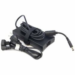 DELL Power Cord 1m power extension 1 AC outlet[s] Black (AC Adapter 19.5V 6.7A 130W includes power cable)