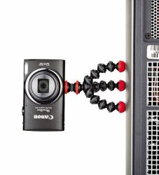 Joby GorillaPod Magnetic mini tripod Action camera 3 leg[s] Black, Red (Joby GorillaPod Magnetic Mini stativ m)