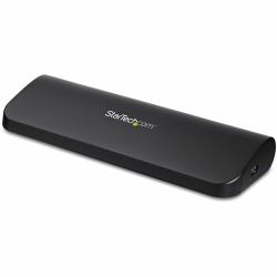 StarTech.com Dual Monitor USB 3.0 Laptop Docking Station with HDMI/DVI/VGA, 3x USB-A Hub, GbE, Audio, Universal Type-A Dock for Windows/macOS/ChromeOS - TAA Compliant (STARTECH UNIVERSAL USB 3.0 DO...