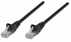 Intellinet Network Patch Cable, Cat5e, 5m, Black, CCA, U/UTP, PVC, RJ45, Gold Plated Contacts, Snagless, Booted, Lifetime Warranty (NETWORK CABLE CAT5E CCA 5M- - BLACK U/UTP SNAGLESS/BOOTED)