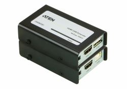 ATEN VE803 AV extender AV transmitter & receiver Black, Grey (ATEN VE803 HDMI USB Extender - Video/audio/USB extender - up to 60 m - for ATEN VP2730)