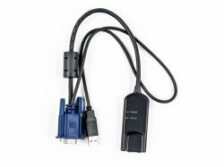 Vertiv Avocent MPUIQ-VMCHS cable interface/gender adapter VGA [D-Sub] USB 2.0 Black, Blue (HIGH-RES/VM/CAC/USB2HS - IQ MODULE)