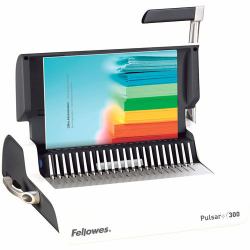 Fellowes Pulsar+ 300 300 sheets Grey, White (Pulsar+ 300 Manual Comb Binder EU/AU)