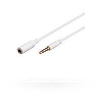 Microconnect IPOD004A audio cable 2 m 3.5mm White (Headphone & Audio Cable, 2m - 3.5mm Minijack extension Cable - Warranty: 300M)