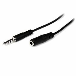 StarTech.com 2m Slim 3.5mm Stereo Extension Audio Cable - M/F (2M HEADPHONE AUDIO MINI JACK - 3.5MM EXTENSION CABLE)