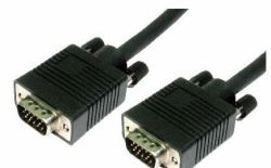Cables Direct CDEX-223K VGA cable 2 m VGA [D-Sub] Black (CDL 2m SVGA Male to Male - Black)