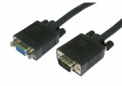 Cables Direct 5m SVGA VGA cable VGA [D-Sub] Black (CDL 5m SVGA Extension Black)