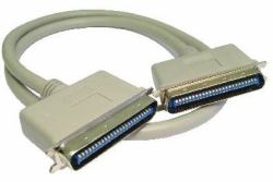 Cables Direct SS-011 SCSI cable Beige External 1 m Centronics C50 (CDL 1m SCSI 1 50 Pin Centronic M-M)