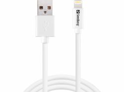 Sandberg USB-A to Lightning MFI 1M (USB-A to Lightning MFI 1M - USB<gt/>Lightning MFI 1m - White, 1 m, Lightning, USB A, White, Straight, Straight - Warranty: 60M)