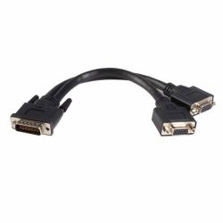 StarTech.com 8in LFH 59 Male to Dual Female VGA DMS 59 Cable (8IN LFH 59 MALE TO DUAL FEMALE - VGA DMS 59 CABLE)