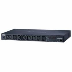 ATEN 1U 16A 8 Outlet Switched + Metered PDU + Free Eco PDU Manager Software (ATEN PE8208G eco PDU - Power distribution unit [rack-mountable] - AC 100-240 V - 3840 Watt - Ethernet 10/100 - input: IE...