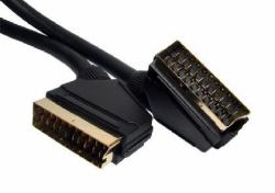 Cables Direct 2SSP-05 SCART cable 5 m SCART [21-pin] Black (CDL 5m High Quality SCART Cable)
