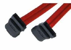 Cables Direct RB-410RA SATA cable 1 m SATA 7-pin Red (CDL 1m SATA v2 - Right Angled)