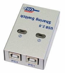 Cables Direct USB-022 printer switch Wired (CDL 2 Port USB Sharing Switch)