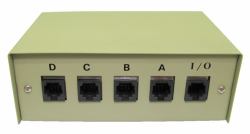 Cables Direct SB-384 peripheral controller (CDL 4 Port RJ45 Switch Box)