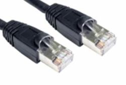 Cables Direct B6ST-703K networking cable Black 3 m Cat6 F/UTP [FTP] (CDL 3MTR CAT 6 FTP-LSOH - BLACK)