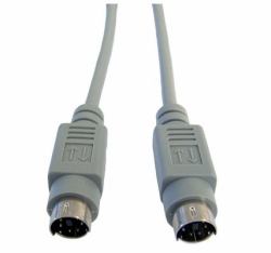 Cables Direct EX-100 PS/2 cable 3 m 6-p Mini-DIN Grey (CDL 2m PS/2 Data Cable)