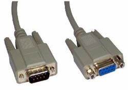 Cables Direct EX-011 serial cable Grey 2 m (CDL 2m D9 Extension Cable)