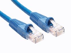 Cables Direct B6LZ-605B networking cable Blue 5 m Cat6 U/UTP [UTP] (CDL 5m Snagless Cat6 LSZH Blue)